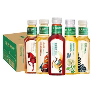 农夫山泉东方树叶茉莉花茶500ml乌龙茶绿茶0脂0能量无糖纯茶饮料