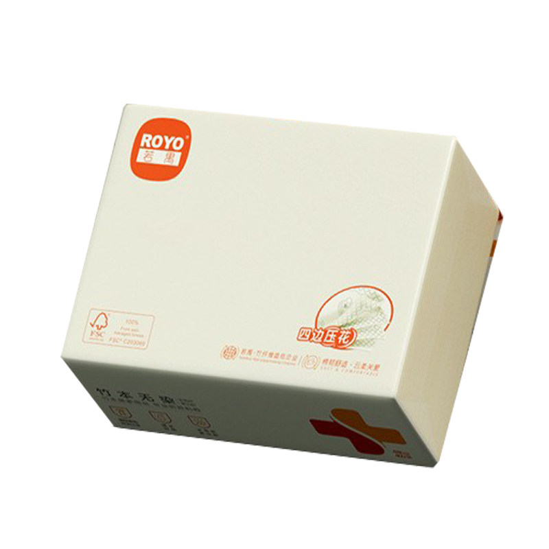 若禺原生竹浆抽纸3包装400张纸巾