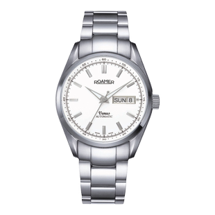 瑞士罗马表ROAMER瑞士原装进口全自动机械表时尚腕表金星双历特卖
