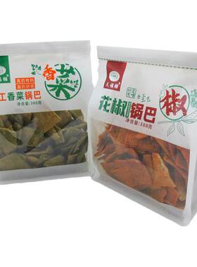 天福猫手工花椒锅巴388g陕西特产米豆杂粮锅巴麻辣休闲零食小吃