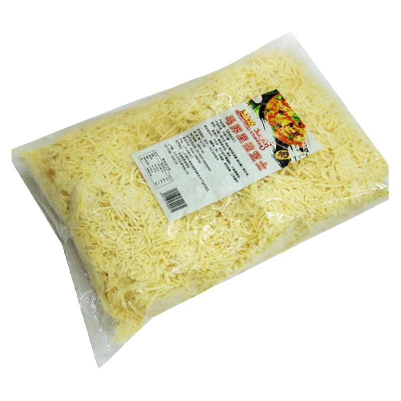 饞匠開(kāi)店芝士碎拉絲起司2千克商用奶酪碎披薩馬蘇里拉烘焙原料