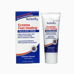 美国TRiDermaMD湿疹皮疹止痒缓解瘙痒皮肤发红保湿干燥皮肤外用膏