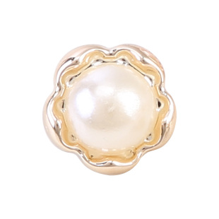 高档珍珠纽扣精致女衬衫衬衣扣子圆形小香风开衫衣服钮扣裙子装饰