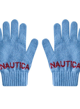 【多巴胺】NAUTICA童装 男童女童保暖手套秋冬季儿童五指自发热