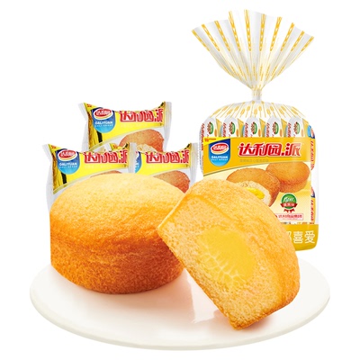 达利园蛋黄派早餐糕点23g×10只