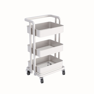 全峰婴儿用品置物架零食小推车客厅移动床头宝宝喂养台多层收纳架