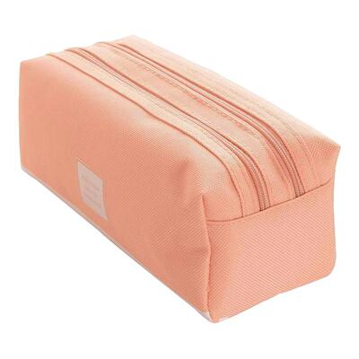 女生笔袋文具盒初中生帆布笔袋子