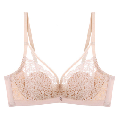 无海绵软钢圈三排扣文胸