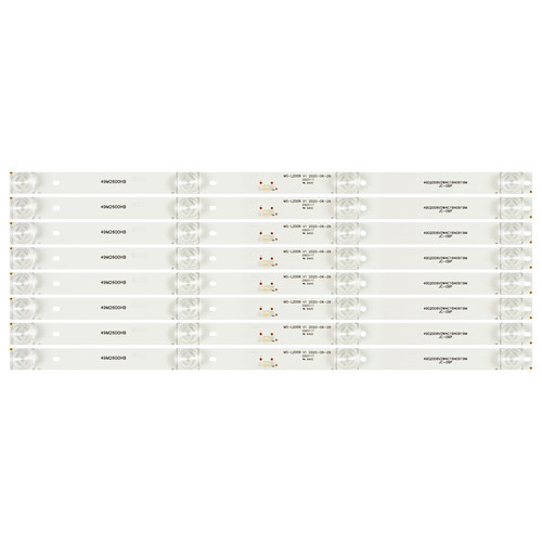 适用 飞利浦50M2PLUS MS-L2006 V1灯条 CC02500D410V02 50E20 8X4