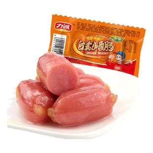 力诚小台式香肠480g畅享装即食火腿肠猪肉类速食拇指肠办公室零食