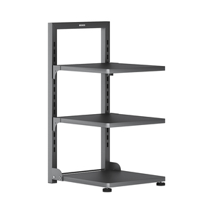 ecoco锅具收纳架多层厨房置物架多功能家用橱柜内下水槽放锅架子