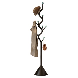 安居客挂衣架卧室落地衣帽架家用房间立式小型衣帽架房间衣服挂架