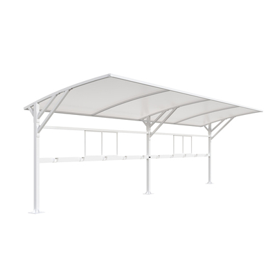 组装式膜结构停车棚雨棚