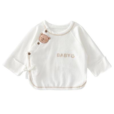 小聪熊新生婴儿半背衣夏季薄款
