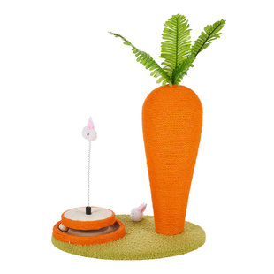 小型猫爬架猫树猫玩具一体幼猫爬高剑麻柱子猫抓板猫爬耐抓猫咪架