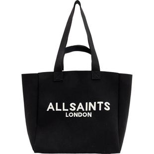 ALLSAINTS女士Logo托特包手提单肩包帆布袋2025年秋季女包W311XB