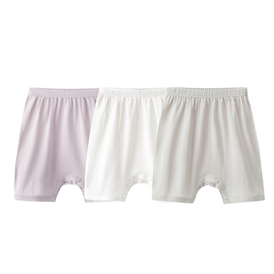 婴儿短裤夏薄款宝宝按扣开裆裤子