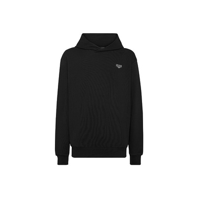 PHILIPP PLEIN 男士Iconic Plein长袖连帽卫衣