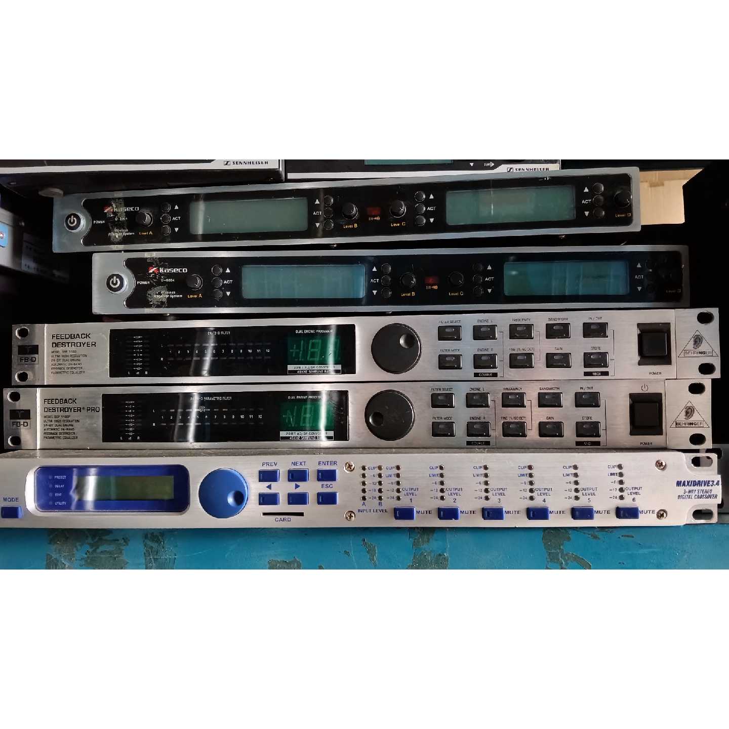 【议价-可维修】 音频处理器 实物拍的 成色还行 有点使用痕迹 具
