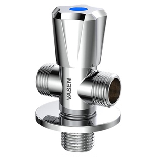 伟星角阀一进二出全铜三通厨房小厨宝洗碗机净水机等一分二单开关