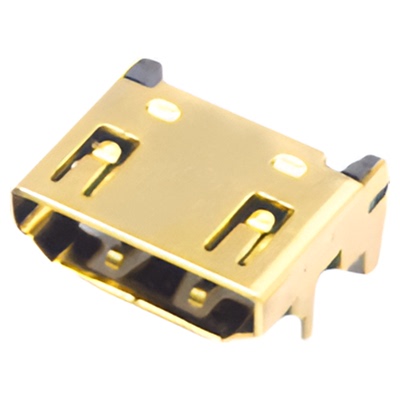 HDMI高清连接器夹板式公头/母座