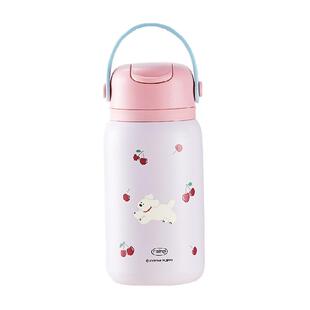 卡罗特吸管保温杯316L不锈钢新款高颜值女生儿童杯子小巧便携水杯