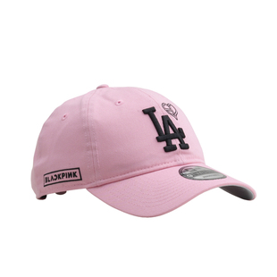 NEWERA X MLB X BLACKPINK 三方重磅联名920软顶棒球帽道奇LA粉色