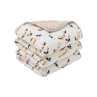 cutelife豆豆被安抚盖毯