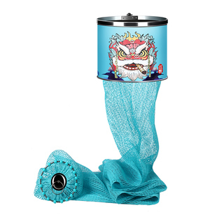 新款黑坑专用涂胶鱼护网鱼护包装不锈钢渔护鱼网兜垂钓大物活鱼袋