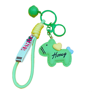 爱心小马钥匙扣挂件马年包包挂件情侣手机挂饰吉祥物小饰品钥匙链