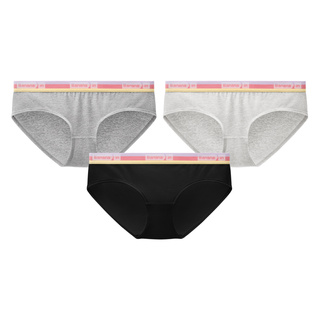 3件|蕉内银皮301S女士内裤纯棉透气裆抗菌运动高颜值性感三角裤女