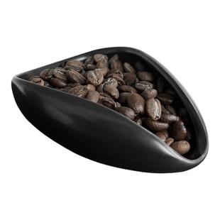 新升级咖啡称豆盘咖啡粉陶瓷称豆碟称重量杯计量盘展示样品托盘