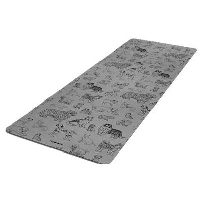 专业防滑薄款瑜伽垫纽米麂皮绒