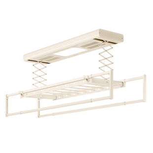 电动晾衣架遥控升降阳台家用全自动伸缩智能烘干声控凉晒晾衣杆机