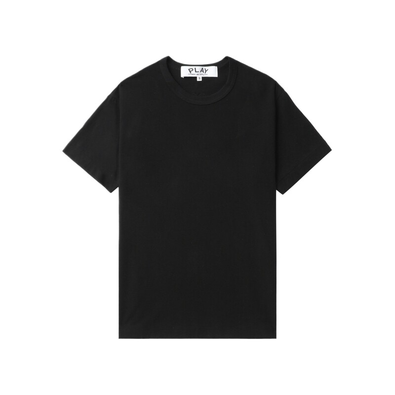 IT CDG PLAY COMME des GARCONS川久保玲情侣款合身基础短袖T恤
