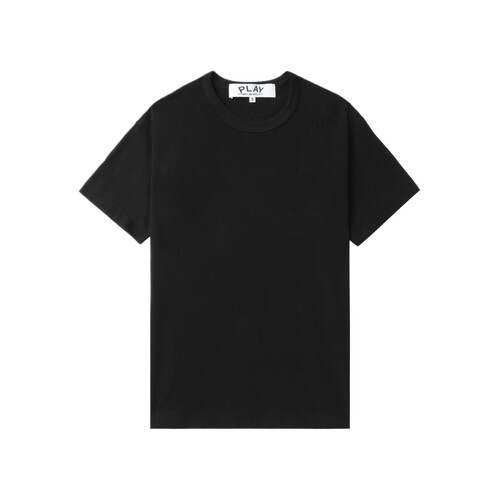 IT CDG PLAY COMME des GARCONS川久保玲情侣款合身基础短袖T恤