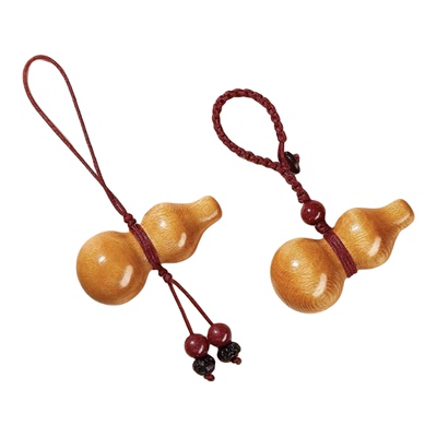 普陀桃木葫芦平安护身挂件本命年