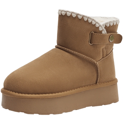 热风2024年新款女士时尚休闲靴