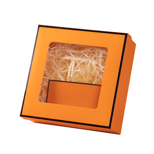 透明开窗礼物盒男生款生日礼品盒包装盒送女友口红伴手礼盒空盒子