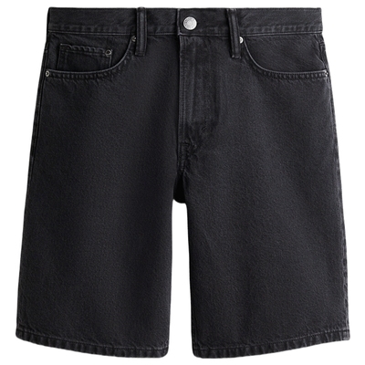 HM男装牛仔裤2025年秋季新款中腰牛仔短裤1281839