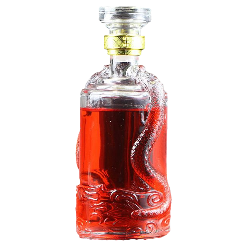 一斤装透明玻璃酒瓶空酒瓶密封葡萄泡酒瓶白酒瓶小酒瓶红酒瓶