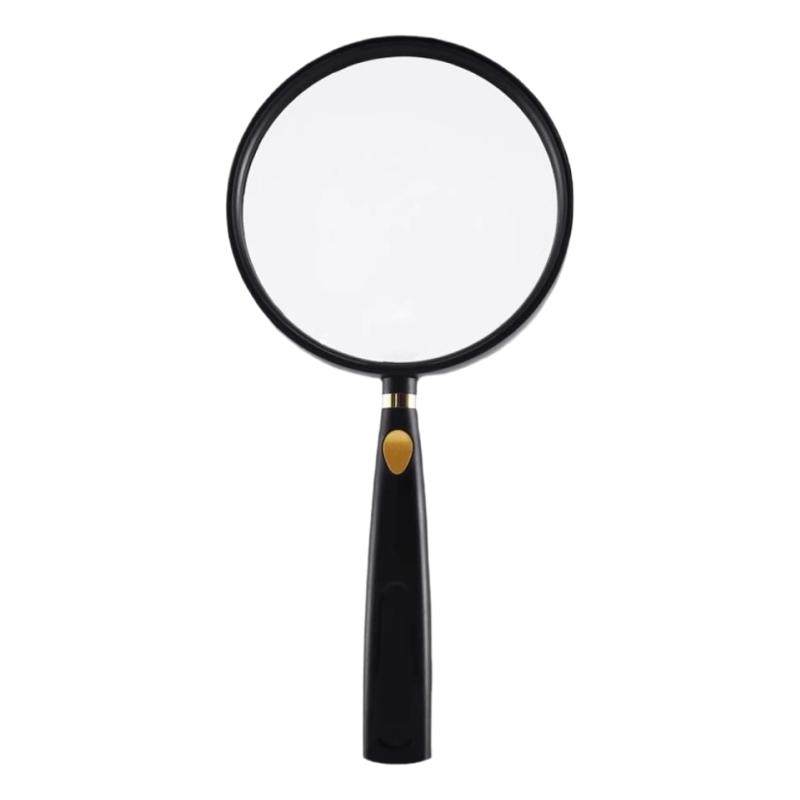 日本非球面放大镜20倍手持高清正品超轻老人阅读看书手机维修用10倍扩大户外儿童不伤眼官方旗舰店100高倍镜