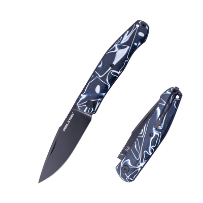 锐狮帝EDC折刀N690背簧无锁定