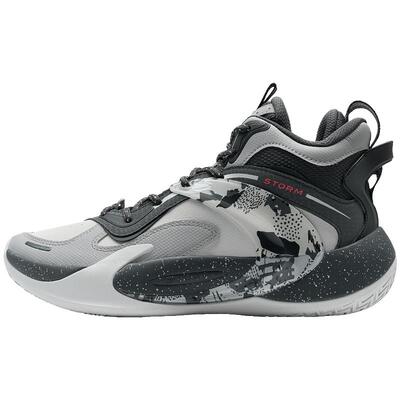 特步中学生减震实战篮球鞋