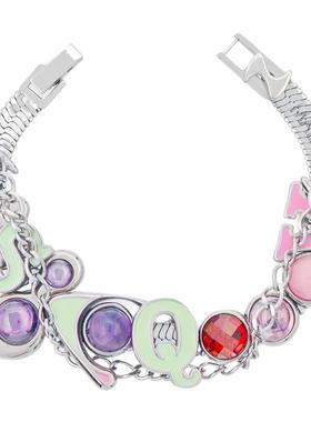 分裂生长手链女小众可爱设计感