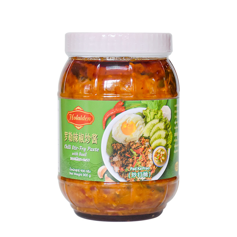 泰国进口好来登罗勒辣椒炒酱 泰式打抛饭调料炒肉炒海鲜调味料