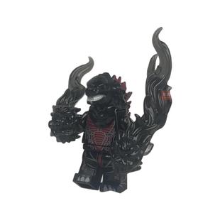 积木人仔拼装哥斯拉侏罗纪动物恐龙乐园模型益智男孩玩具礼物