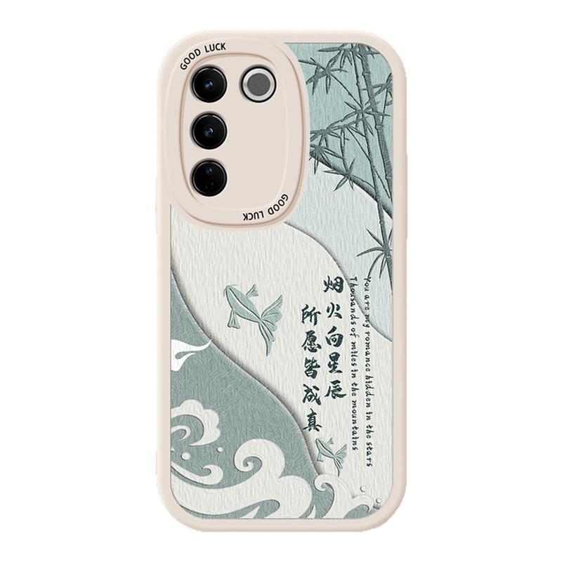 适用vivoS16手机壳新款S16E硅胶Pro小羊皮带挂绳布纹的保护套女款por全包vivo步步高防摔vivis是软壳vovos女