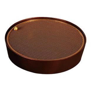 2025新款圆形电木储水茶盘小型沥水不锈钢茶托盘家用轻奢干泡茶台