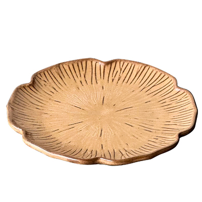 法式复古高颜值陶瓷甜品盘蛋糕盘